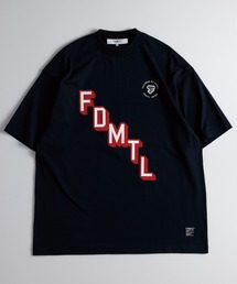 FDMTL/ファンダメンタル/FLOCK LOGO TEE