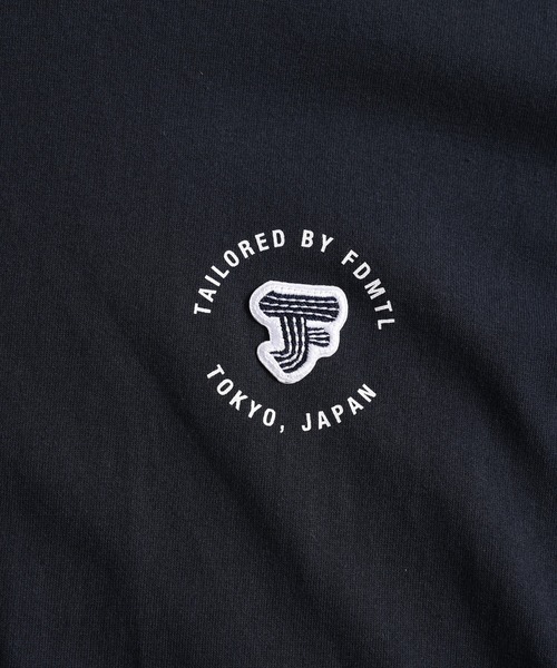 FDMTL(ファンダメンタル)の「FDMTL/ファンダメンタル/FLOCK LOGO TEE(Tシャツ/カットソー・メンズ・ホワイト/ネイビー・4/3/2/1)」の10枚目の写真