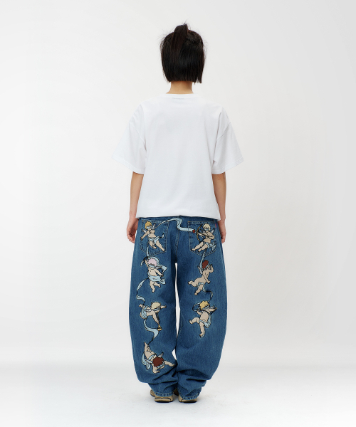 LAUGHER(ラファー)の「ラッパーシグネチャーロゴTシャツ - ホワイト(Tシャツ/カットソー・レディース・その他・MEDIUM/LARGE/X-LARGE)」の10枚目の写真
