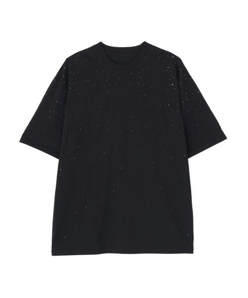 L.H.P(エルエイチピー)の「MAVYTH/メヴィス/RHINESTONE TEE(Tシャツ/カットソー・メンズ・ブラック/ホワイト・XL/M/L)」の6枚目の写真