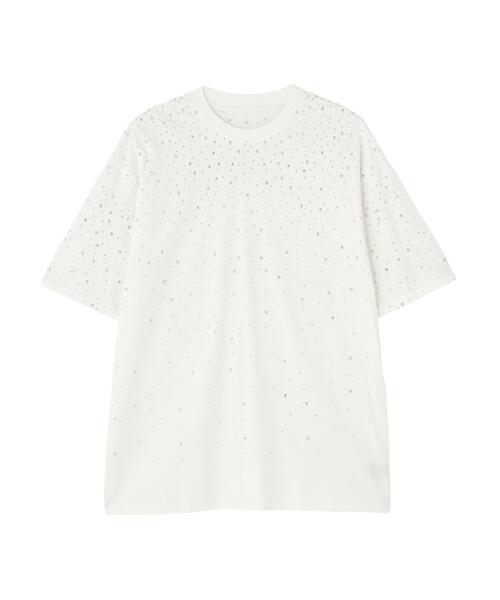 L.H.P(エルエイチピー)の「MAVYTH/メヴィス/RHINESTONE TEE(Tシャツ/カットソー・メンズ・ブラック/ホワイト・XL/M/L)」の11枚目の写真