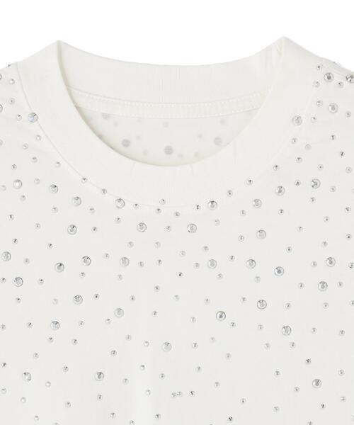L.H.P(エルエイチピー)の「MAVYTH/メヴィス/RHINESTONE TEE(Tシャツ/カットソー・メンズ・ブラック/ホワイト・XL/M/L)」の13枚目の写真