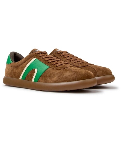 CAMPER（カンペール）の「[カンペール] PELOTAS SOLLER / レザースニーカー（スニーカー・メンズ・ブラウン系その他3・27.0cm/26.0cm/25.5cm）」の2枚目の写真