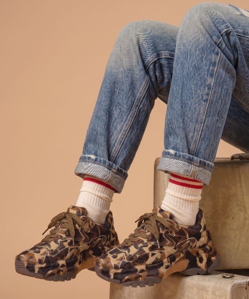 ASH(アッシュ)の「アッシュ【ADDICT BIS】チャンキースニーカー レオパード 厚底 6cmヒール(スニーカー・レディース・レオパード・37/36/38)」の3枚目の写真