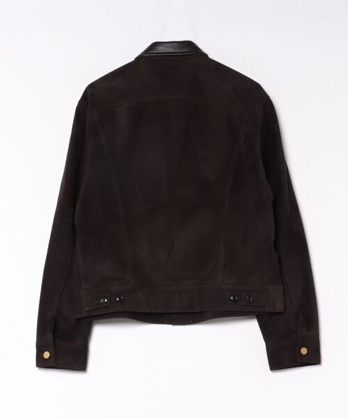 Lee(リー)の「Lee/STORM RIDER LEATHER【羊レザー】(その他アウター・メンズ・ブラウン・38/44/42/40)」の2枚目の写真