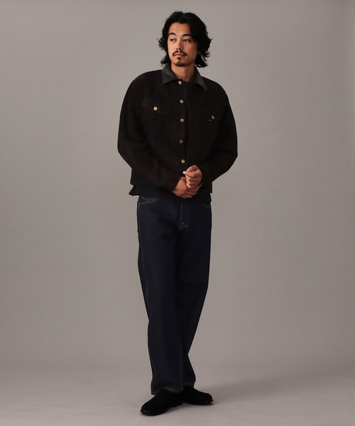 Lee(リー)の「Lee/STORM RIDER LEATHER【羊レザー】(その他アウター・メンズ・ブラウン・38/44/42/40)」の11枚目の写真