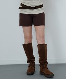 〈WEB限定〉【Nuition】ニットショートパンツ
