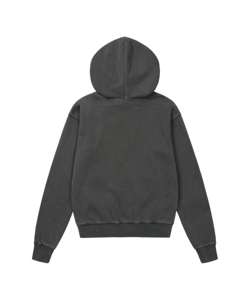 AAKAM(アーカム)の「Double Zippered Zip-Up Hoodie (Dark Gray)(パーカー・レディース・その他・1/2)」の3枚目の写真