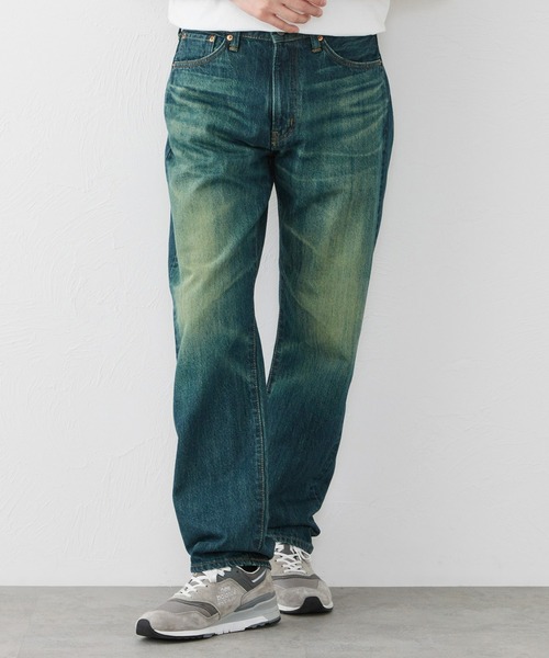 EDWIN(エドウィン)の「503 レギュラーストレートデニムパンツ TRUE STANDARD REGULAR STRAIGHT 綿100%(デニムパンツ・メンズ・ブルー系その他/インディゴブルー/ブルー/ダークインディゴブルー・29/28/30/36/32/31/34/33)」の2枚目の写真
