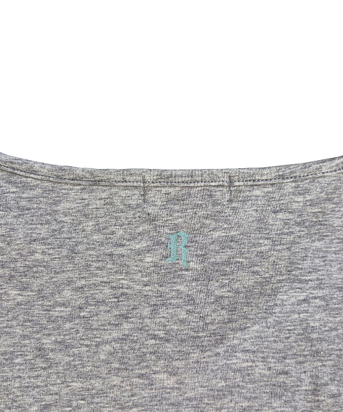 runningHIGH（ランニングハイ）の「レタリング スリム L/S Tシャツ [メランジグレー]（Tシャツ/カットソー・レディース・その他・FREE）」の4枚目の写真