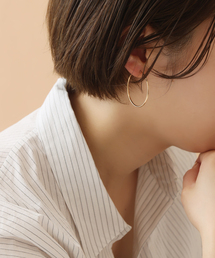 1.5パイプ3.5cmルーフピアス K10(両耳)
