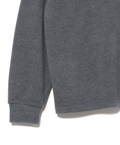 BEAMS HEART(ビームスハート)の「メランジ ヘンリーネック カットソー(Tシャツ/カットソー・メンズ・ブラック/グレー・X-LARGE/LARGE/MEDIUM/SMALL)」の5枚目の写真
