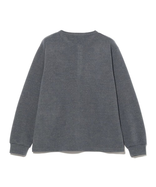 BEAMS HEART(ビームスハート)の「メランジ ヘンリーネック カットソー(Tシャツ/カットソー・メンズ・ブラック/グレー・X-LARGE/LARGE/MEDIUM/SMALL)」の6枚目の写真