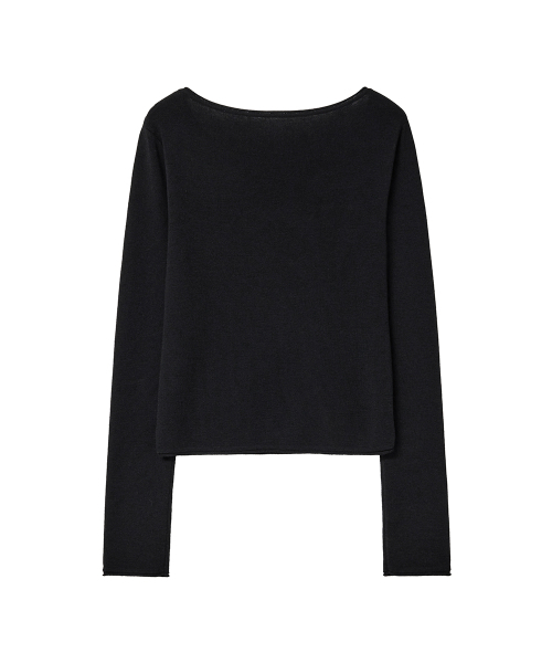 RENSE（レンセ）の「Diagonal Button Cardigan Black（カーディガン/ボレロ・レディース・その他・OS）」の4枚目の写真