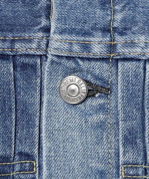 BEAMS PLUS(ビームスプラス)の「【別注】REMI RELIEF / Denim Jacket 2nd(ブルゾン・メンズ・ブルー系その他4・SMALL)」の4枚目の写真