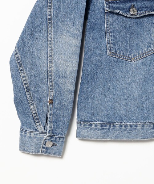 BEAMS PLUS(ビームスプラス)の「【別注】REMI RELIEF / Denim Jacket 2nd(ブルゾン・メンズ・ブルー系その他4・SMALL)」の5枚目の写真