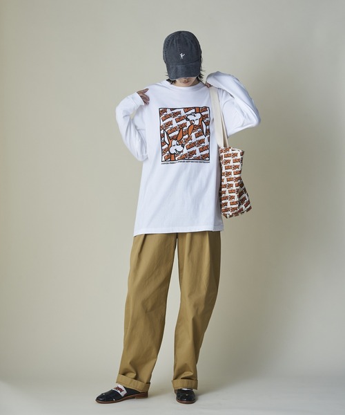 mintdesigns(ミントデザインズ)の「Mint City T-Shirt(Tシャツ/カットソー・レディース・グレー/ホワイト・2/5)」の3枚目の写真