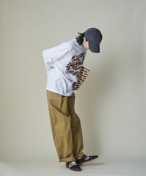 mintdesigns(ミントデザインズ)の「Mint City T-Shirt(Tシャツ/カットソー・レディース・グレー/ホワイト・2/5)」の6枚目の写真