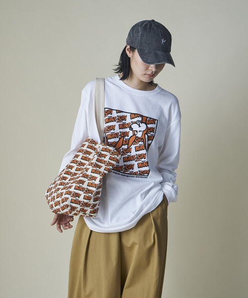 mintdesigns(ミントデザインズ)の「Mint City T-Shirt(Tシャツ/カットソー・レディース・グレー/ホワイト・2/5)」の7枚目の写真