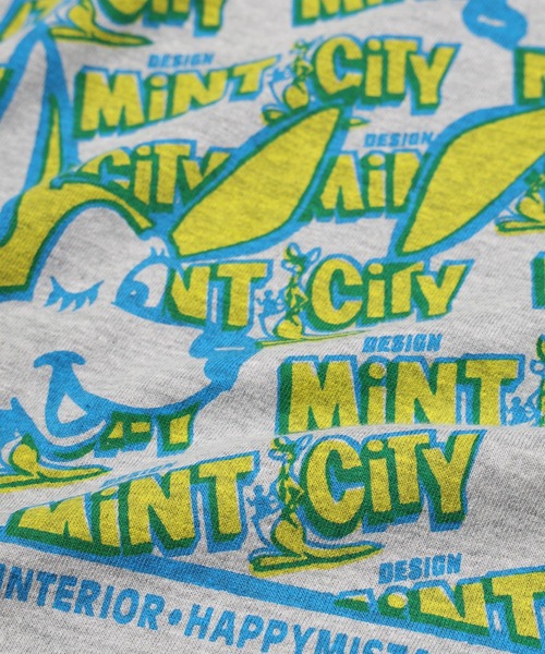 mintdesigns(ミントデザインズ)の「Mint City T-Shirt(Tシャツ/カットソー・レディース・グレー/ホワイト・2/5)」の11枚目の写真