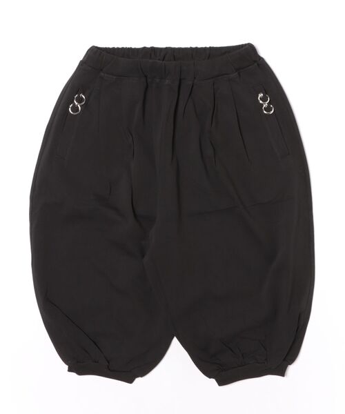HIGHTIDEFRANKIE(ハイタイドフランキー)の「HIGHTIDEFRANKIE/ハイタイドフランキー/Sweat Capri Jogger Pants(スウェットパンツ・レディース・ブラック・F)」の1枚目の写真