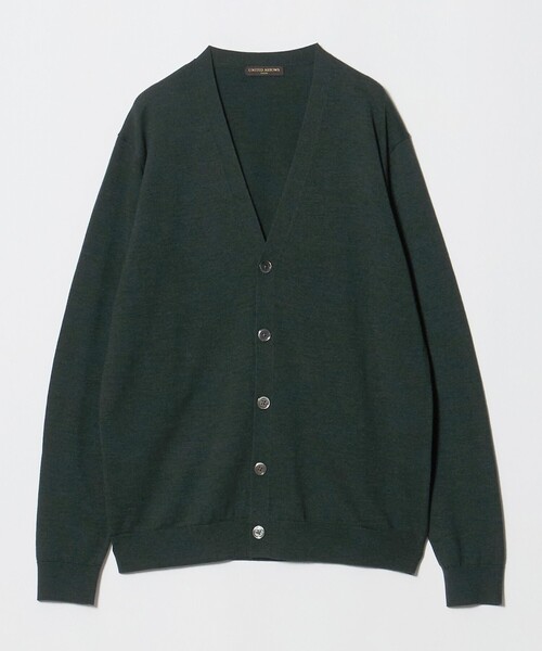 UNITED ARROWS(ユナイテッドアローズ)の「ハイゲージ カーディガン(カーディガン/ボレロ・メンズ・ダークグリーン/ネイビー・L/S/M)」の11枚目の写真