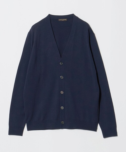 UNITED ARROWS(ユナイテッドアローズ)の「ハイゲージ カーディガン(カーディガン/ボレロ・メンズ・ダークグリーン/ネイビー・L/S/M)」の17枚目の写真