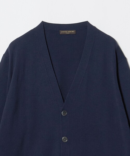 UNITED ARROWS(ユナイテッドアローズ)の「ハイゲージ カーディガン(カーディガン/ボレロ・メンズ・ダークグリーン/ネイビー・L/S/M)」の18枚目の写真