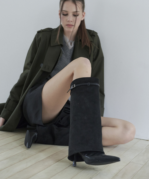 METIER(メティエ)の「me023 SLEEK トールベルトロングブーツ 8cm(ブーツ・レディース・その他・24cm/24.5cm/25cm/23cm/23.5cm)」の3枚目の写真