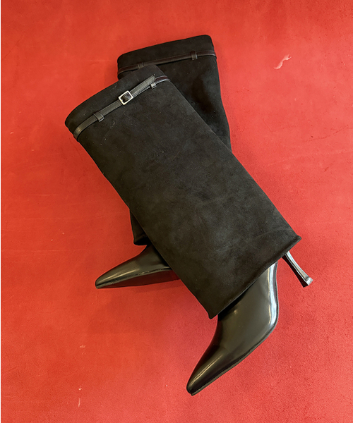 METIER(メティエ)の「me023 SLEEK トールベルトロングブーツ 8cm(ブーツ・レディース・その他・24cm/24.5cm/25cm/23cm/23.5cm)」の4枚目の写真