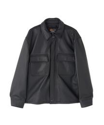 【日本限定】Alpha Industries/アルファ インダストリーズ/LEATHER LIGHT AVIATOR JACKET/レザーライトアビエイタージャケット
