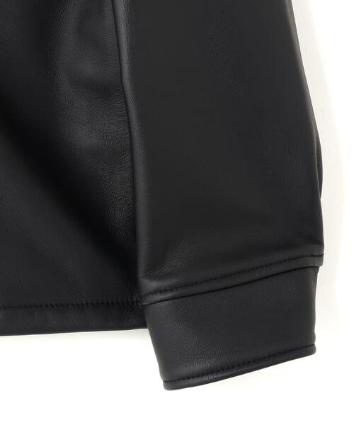 Alpha Industries(アルファインダストリーズ)の「【日本限定】Alpha Industries/アルファ インダストリーズ/LEATHER LIGHT AVIATOR JACKET/レザーライトアビエイタージャケット(ブルゾン・メンズ・ブラック・XL/L/M/S)」の17枚目の写真