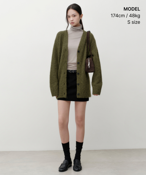 MUSINSA STANDARD WOMAN（ムシンサスタンダードウーマン）の「ウィメンズブラシドミニスカート[ブラック]（スカート・レディース・その他・X-SMALL/SMALL/MEDIUM/LARGE）」の2枚目の写真