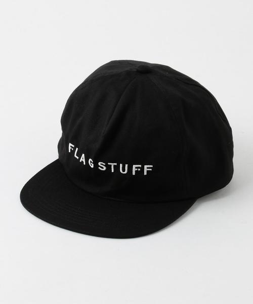 FLAGSTUFF（フラグスタフ）の「＜FLAGSTUFF＞ LOGO CAP/キャップ◆（キャップ・メンズ・ホワイト/ブラック・FREE）」の2枚目の写真