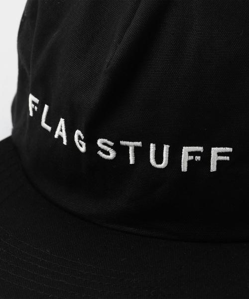 FLAGSTUFF（フラグスタフ）の「＜FLAGSTUFF＞ LOGO CAP/キャップ◆（キャップ・メンズ・ホワイト/ブラック・FREE）」の5枚目の写真