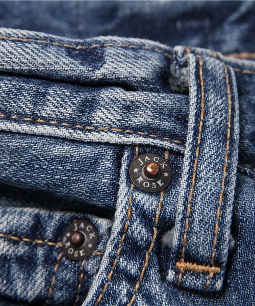 JACKROSE（ジャックローズ）の「【日本製】ダメージタイトストレート 