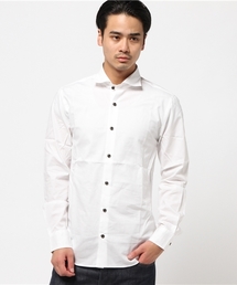 ROOPTOKYO | 日本製ブロードホリゾンタルカラー長袖シャツ(シャツ/ブラウス)