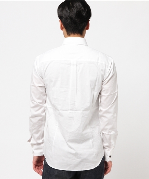 ROOPTOKYO（ループトウキョウ）の「日本製ブロードホリゾンタルカラー長袖シャツ（シャツ/ブラウス・メンズ・ネイビー/ホワイト/ピンク/ロイヤルブルー/ブラック/ワイン・L/M/LL）」の8枚目の写真