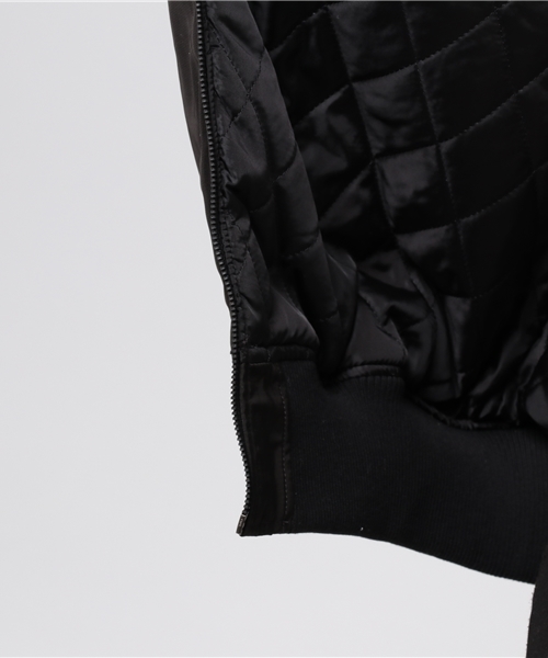 ANAP（アナップ）の「BIG MA-1（MA-1・レディース・カーキ/ブラック・FREE）」の16枚目の写真