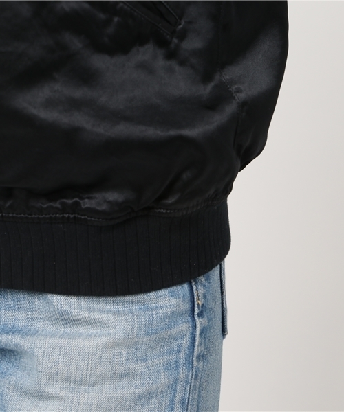 HYSTERIC GLAMOUR(ヒステリックグラマー)の「PARADISE刺繍 スカジャン(スカジャン・レディース・シルバー/ボルドー/ブラック・SMALL/MEDIUM)」の16枚目の写真