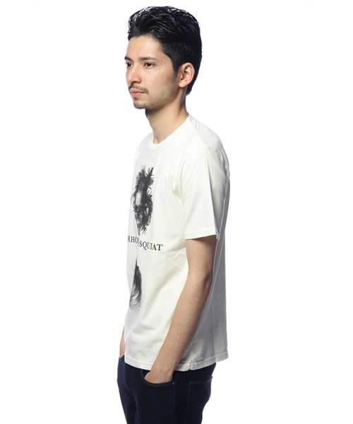bias アートパネル デッドマン Tシャツの原画のレプリカ BEAMS（ビームス）の「BIAS / “DEADMAN”TEE WARHOL vs BASQUIAT（T
