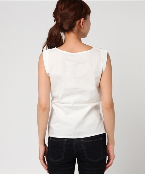 COLONY 2139(コロニートゥーワンスリーナイン)の「タイプライターウエストリボンブラウス(シャツ/ブラウス・レディース・イエロー/カーキ/レッド/オフホワイト/ネイビー・FREE)」の16枚目の写真