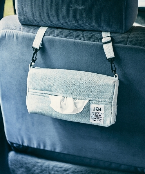 JACK & MARIE（ジャックアンドマリー）の「JKM　ティッシュカバー（アウトドアグッズ・レディース・ブルー/ダークグレー/グレー/オリーブドラブ・ONE SIZE）」の4枚目の写真