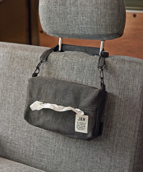 JACK & MARIE（ジャックアンドマリー）の「JKM　ティッシュカバー（アウトドアグッズ・レディース・ブルー/ダークグレー/グレー/オリーブドラブ・ONE SIZE）」の2枚目の写真