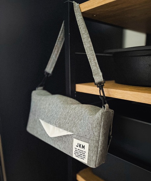 JACK & MARIE（ジャックアンドマリー）の「JKM　ティッシュカバー（アウトドアグッズ・レディース・ブルー/ダークグレー/グレー/オリーブドラブ・ONE SIZE）」の6枚目の写真