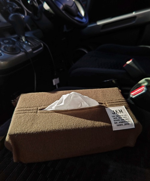 JACK & MARIE（ジャックアンドマリー）の「JKM　ティッシュカバー（アウトドアグッズ・レディース・ブルー/ダークグレー/グレー/オリーブドラブ・ONE SIZE）」の13枚目の写真