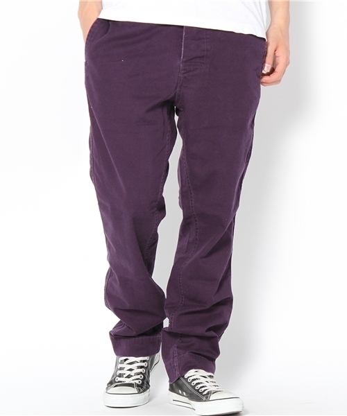 coen（コーエン）の「カリフォルニアカラーチノパンツ（チノパンツ・メンズ・Beige/Purple/Cobalt/PINK/ダークグレー/ダークグリーン/ロイヤルブルー/ナチュラル/ライラック・X-SMALL/SMALL/MEDIUM/LARGE/X-LARGE）」の5枚目の写真