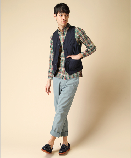 coen（コーエン）の「カリフォルニアカラーチノパンツ（チノパンツ・メンズ・Beige/Purple/Cobalt/PINK/ダークグレー/ダークグリーン/ロイヤルブルー/ナチュラル/ライラック・X-SMALL/SMALL/MEDIUM/LARGE/X-LARGE）」の20枚目の写真