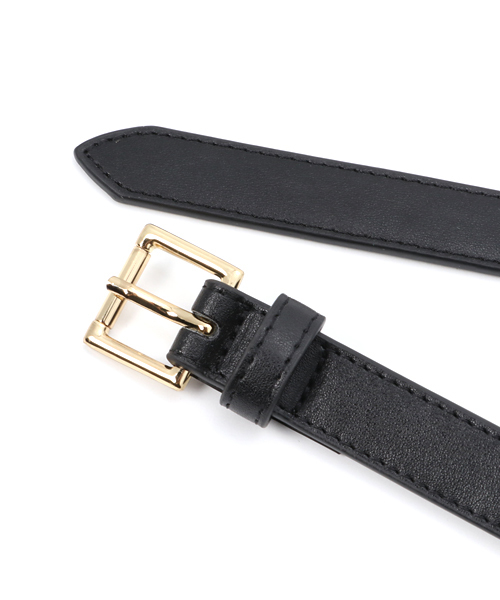 Andemiu（アンデミュウ）の「Ｆ／レザーコルセットベルト770081（ベルト・レディース・ブラック/ブラウン・FREE）」の4枚目の写真