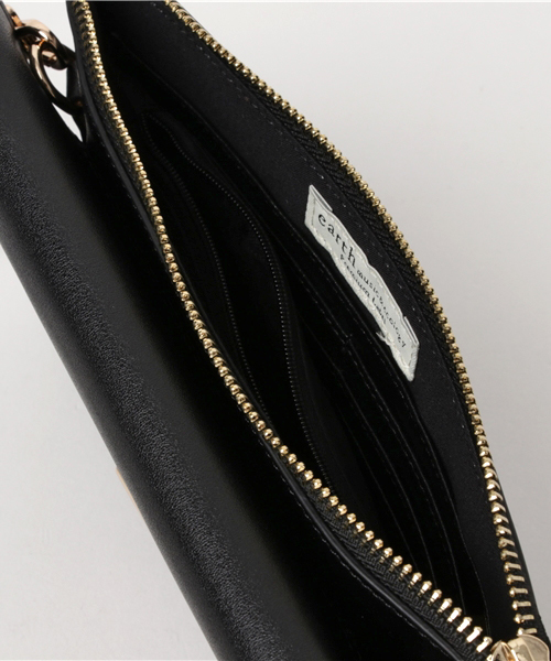 earth music&ecology（アースミュージックアンドエコロジー）の「ウォレットショルダーバッグ（ショルダーバッグ・レディース・ブラック/レッド/キャメル/グリーン・FREE）」の10枚目の写真